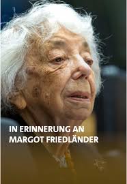 Margot Friedländer ist gestorben. Wir werden sie sehr vermissen. Ihre  Mission war es, unermüdlich an die Opfer des Holocaust zu erinnern. Damit  so etwas nie wieder geschieht. Damit wir Menschen ...