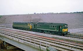 Class 28 Metro Vick D5719 And Class 47 D1850 47200 Run Light Engine Over The Earthworks For The New M6 Mot Diesel Locomotive Electric Locomotive Locomotive