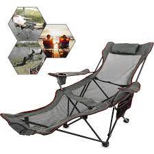 But the main question is if the footrest if you are planning on revamping your lawn, backyard, or garden then get a camping chair. Vevor Reclining Folding Camping Chair With Footrest Portable Nap Chair For Outdoor Camping Fishing Foldable Beach Lounge Chair Beach Chairs Aliexpress
