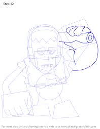 Последние твиты от brawl stars (@brawlstars). Step By Step How To Draw Frank From Brawl Stars Drawingtutorials101 Com