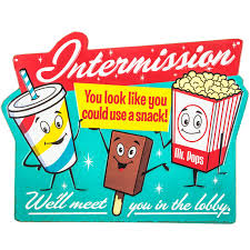 Hobby lobby has many similar items from rustic side tables and chairs to metal pipe shelving, and enormous wall clocks and quotes. Intermission Metal Sign Hobby Lobby 126003