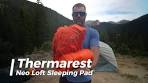 Thermarest Neo Loft Sleeping Pad - The Most Comfortable ... - YouTube