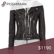 Iro Harper Combo Leather Jacket Leather Jacket Fashion Jackets
