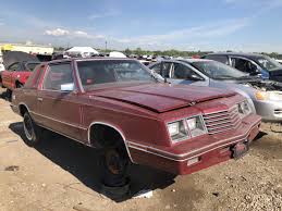 Dodge caravan le 1985 system wiring diagrams. Junkyard Classic 1984 Dodge 600 Coupe Marooned For Good Curbside Classic
