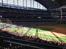 Miller Park Section 211 Row 2 Seat 23 Milwaukee Brewers