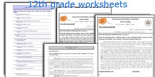 All you need is an internet connection and a few text files that you want to work with like sentences, short paragraphs and essay questions. 12th Grade Worksheets