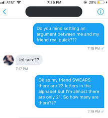 Give each s an alphabet flashcard with a different letter of the alphabet on it, starting at a (e.g. People Are Laying This Guy To Rest After He Was Brutally Hilariously And Creatively Rejected Over Dm