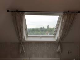 Maybe you would like to learn more about one of these? Bedroom 3 Curtains For Velux Window Made With Laura Ashley Josette Fabric Dove Grey 3 Curtains Windows Curtains