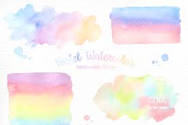 Maybe you would like to learn more about one of these? Pastel Watercolor Splashes Clipart By Everysunsun Thehungryjpeg Com