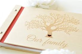 Personalisierte Holz Fotoalbum Familie Album Hochzeit Etsy Decorative Tray