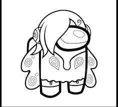 Brawl stars coloring pages 1. Printable Among Us Anime Coloring Pages For Kids