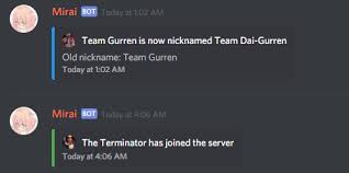 /r/nsfwdiscord is your subreddit to find and promote nsfw discord servers, because discord is the new skype. Mirai Bot