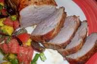 Chipotle Marinated Pork Tenderloin With Grilled Mango Salsa