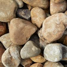 Vigoro 0 5 Cu Ft Creek Stone 64 Bags 32 Cu Ft Pallet Landscaping With Rocks Stone Decor Hardscape