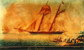 It became renowned in july 1839 for a slave revolt by mende captives, who had been captured by portuguese slave hunters in sierra leone in violation of all extant treaties and brought to cuba. Datei La Amistad Ship Jpg Wikipedia