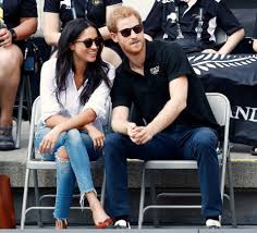 Prince Harry and Meghan Markle's first public appearance