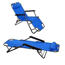 Hindom Outdoor Folding Lounge Chair Zero Gravity Chairs Pool Beach Recliner With Adjustable Pillow Us Stock Blue Wall S Backyard Folding Lounge Chair Outdoor Rocking Chairs Beach Lounge Chair