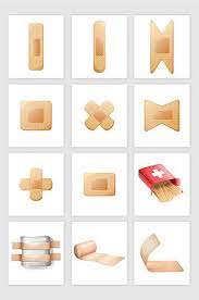 12 Vector Band Aid S Png Images Ai Free Download Pikbest Band Aid Elements Vector