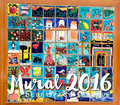 Santa Barbara Ceramic Tile Mural Deep Space Sparkle Collaborative Art Projects For Kids Tile Art Projects Collaborative Art Projects