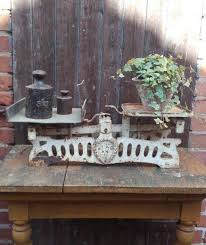 Antike Waage Balkenwaage Kramerwaage 15 Kg Gusseisen Vintage Etsy Garden Deco Coffee Room Classy Living Room