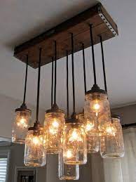 hele aparte lamp voor in de woonkamer of in de keuken weckpot lamp weckpot verlichting doe het zelf lamp