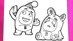 The official oddbods live coloring app combines traditional coloring with augmented reality technology, bringing your coloring sheets to life exactly the way you colored them in! Oddbods Coloring Pages 55 Images Free Printable