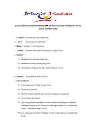 Prosedur pendaftaran kejohanan merentas desa daerah klang 2010. Doc Laporan Merentas Desa Nurhakim Nordin Academia Edu