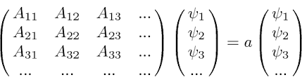 When i try to get the eigenvectors, i run into problems. Eigenvalue Problems With Matrices
