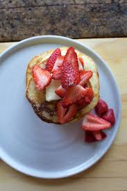 Masa Pancakes With Vanilla Strawberries Hola Jalapeno Recipe Latin Food Strawberry Recipes Best Pasta Recipes