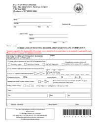 Reissuance Of Business Registration Certificate Permanent Wv Fill Online Printable Fillable Blank Pdffiller