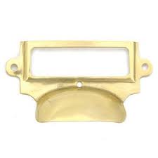 Lot of 40 each file cabinet hardware brass plated card holder d3139. Hardware For Everything In The House If I Had My Way Drawer Pulls Drawers Antique File Cabinet