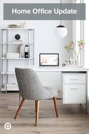 Refresh Your Home Office With A Chic Desk Chairs Decor Stylish Storage Organizati Home Office Decor Home Office Furniture Midcentury Modern Dining Chairs