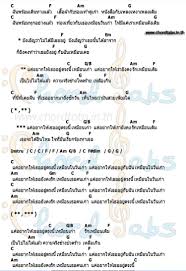 เหม อนในว นเก า เคล ยร เพลง คอร ดก ตาร เน อเพลง