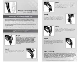 Knee Support Application Instructions Therapeutictape In 2020 Kinesiology Taping Knee Support Inner Thigh Muscle