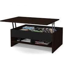 When you purchase a lift top coffee table from ebay, you can add that needed piece to your living area with even more functionality and versatility from a lift top tables come in a variety of shapes, materials, and styles to appeal to anyone's furniture tastes. Bestar Small Space 37 Lift Top Storage Coffee Table Walmart Canada