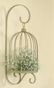 Bird Cage Planters Diy Projects Decorative And Unusual Antik Tasarim Dekor Saksi Kus Kafesi