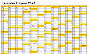 Drucken sie ihre jahresplaner 2021 online bei viaprinto. Kalender 2021 Feiertage Bayern Pdf