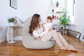Moon Pod A Lightweight Ergonomic Beanbag That Forms Into Three Relaxing Zero Gravity Positions Bean Bag Chair Cool Bean Bags Pods