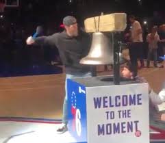 The sixers can't play seven players. Bryce Harper Rang The Bell At The Sixers Game Tonight Crossing Broad