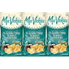 About this item · all natural · kosher · includes 64 count of 1.375 ounce bags of miss vickie's sea salt & vinegar flavored kettle cooked potato chips. Buy Miss Vickies Sea Salt Malt Vinegar 220g 3 Pack Online In Vietnam B07qc384tn