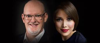 Yulia (vocalist) and Tom Rainey (piano)