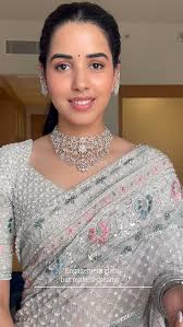 Our very first look for her big celebrations — a vision of soft glam  beauty. She truly looks like a dream 🤍, Soft, serene, and simply stunning  — Likhita looked every bit the ethereal bride-to-be 🕊️ , ...