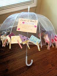 Shower Of Wishes Umbrella At The Bridal Shower I Handmade Cards To Have The Guest Give The Bride Wel Bridal Shower Umbrella Bridal Shower Party Bridal Shower