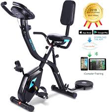 Zafuar Folding Recumbent Exercise Bike 3 In 1 Bicycle Machine Indoor Stationary Slim Bike With Twister Plate App Program Digital Monitor 10level Adjustable Magn In 2020 Biking Workout Recumbent Bike Workout Stationary Bike Workout