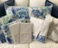 Lilly pulitzer x garnet hill duvet cover. Ebay Sponsored Nwt Lilly Pulitzer 10pc Oh Shello King Quilt 2 King Shams Sheets Shell Time King Quilt Tapestry Bedding Vintage Kantha Quilts