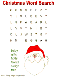 Click on an image below. Christmas Word Search