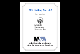 1225 camino del mar, del mar, ca 92014 Sek Holding Co Llc Has Acquired Granite Insurance Services Merger Acquisition Services