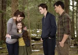 You can see this in breaking dawn pt 1 in bella's transformation. Twilight Breaking Dawn Trivia Quiz