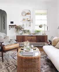 The ultimate living room companion. 17 Boho Interiors That Are Totally Rocking The Rattan Trend Moroccan Decor Living Room Diy Living Room Decor Modern Boho Living Room
