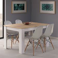 Maybe you would like to learn more about one of these? Nakura Conjunto De Mesa De Cocina Extensible 110 140 170x70 Cm 4 Sillas Paris Muebles Hogar Y Cocina Vedatbaltaci Com Tr